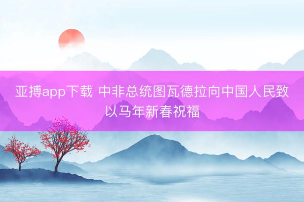 亚搏app下载 中非总统图瓦德拉向中国人民致以马年新春祝福